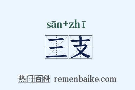 三支是什么意思的图片